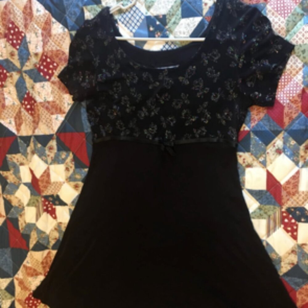 *Vintage* La Belle Skater Dress 90's Sz L